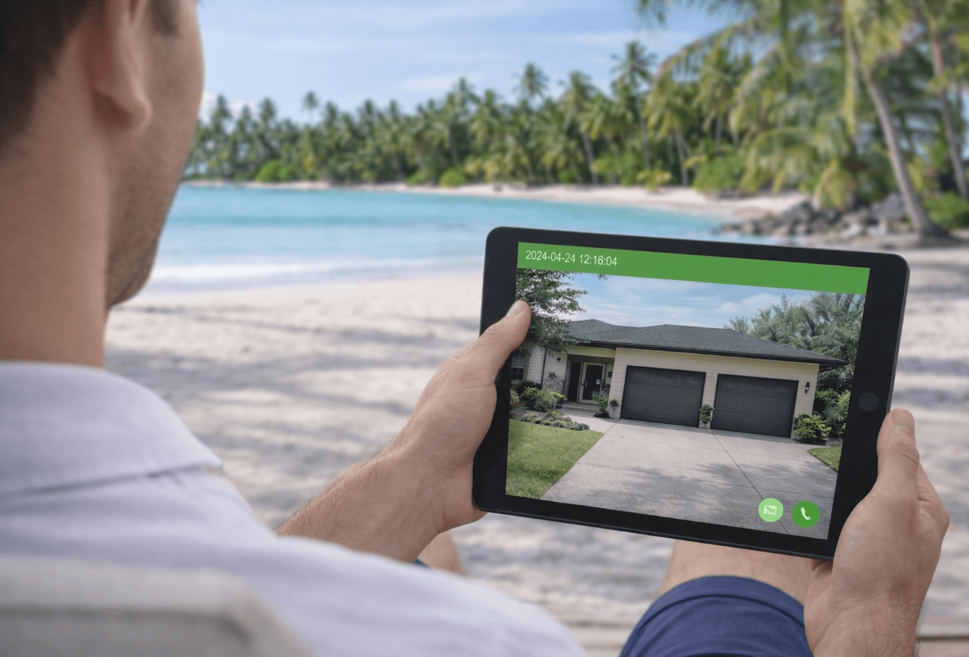 Monitore seu imóvel de qualquer lugar pelo tablet