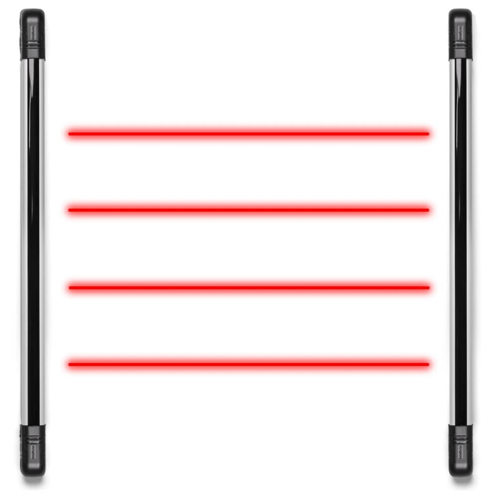 Sensor Ativo Barreira Quad 4 feixes