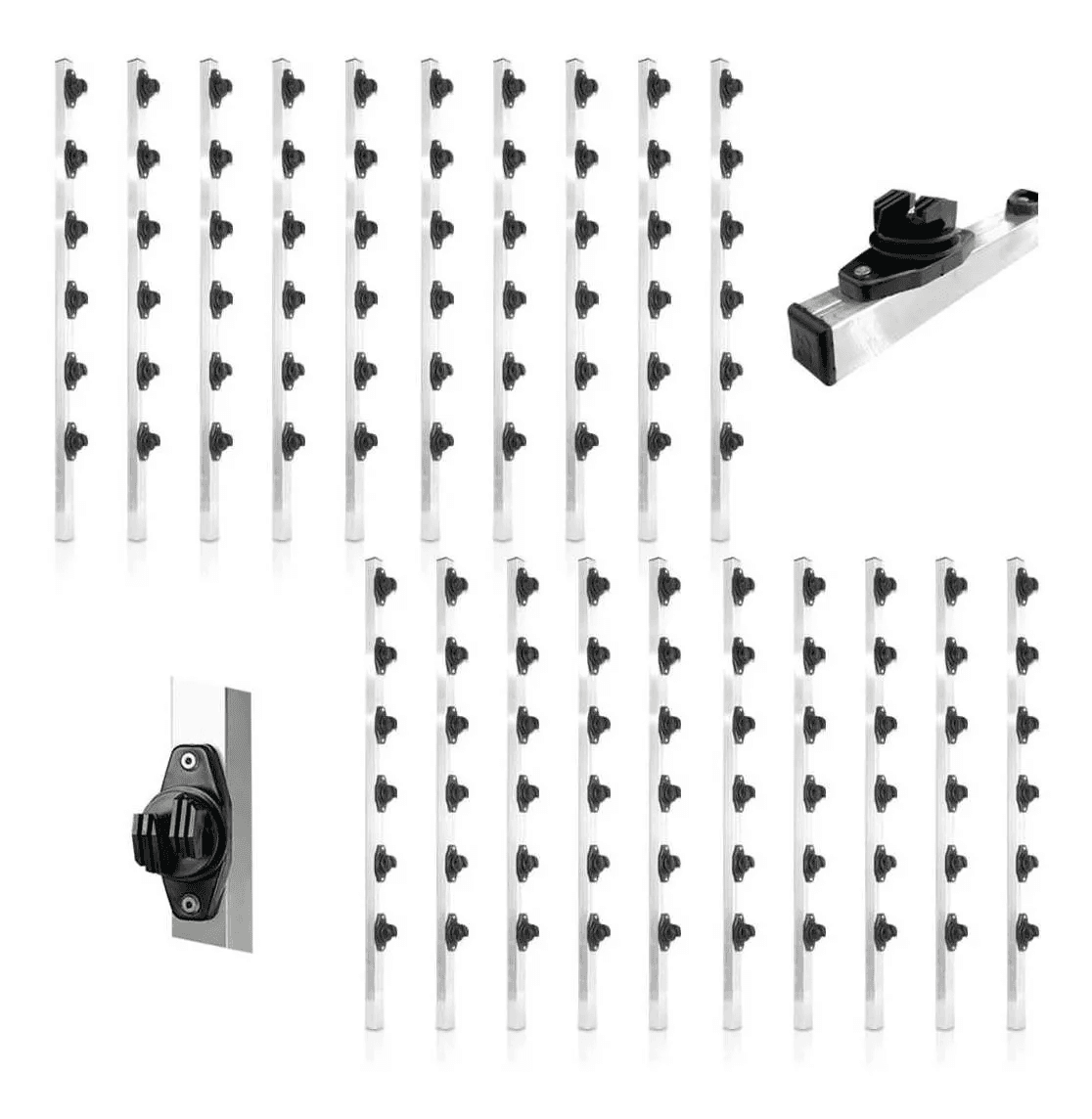 Haste Industrial Alumínio 25x25